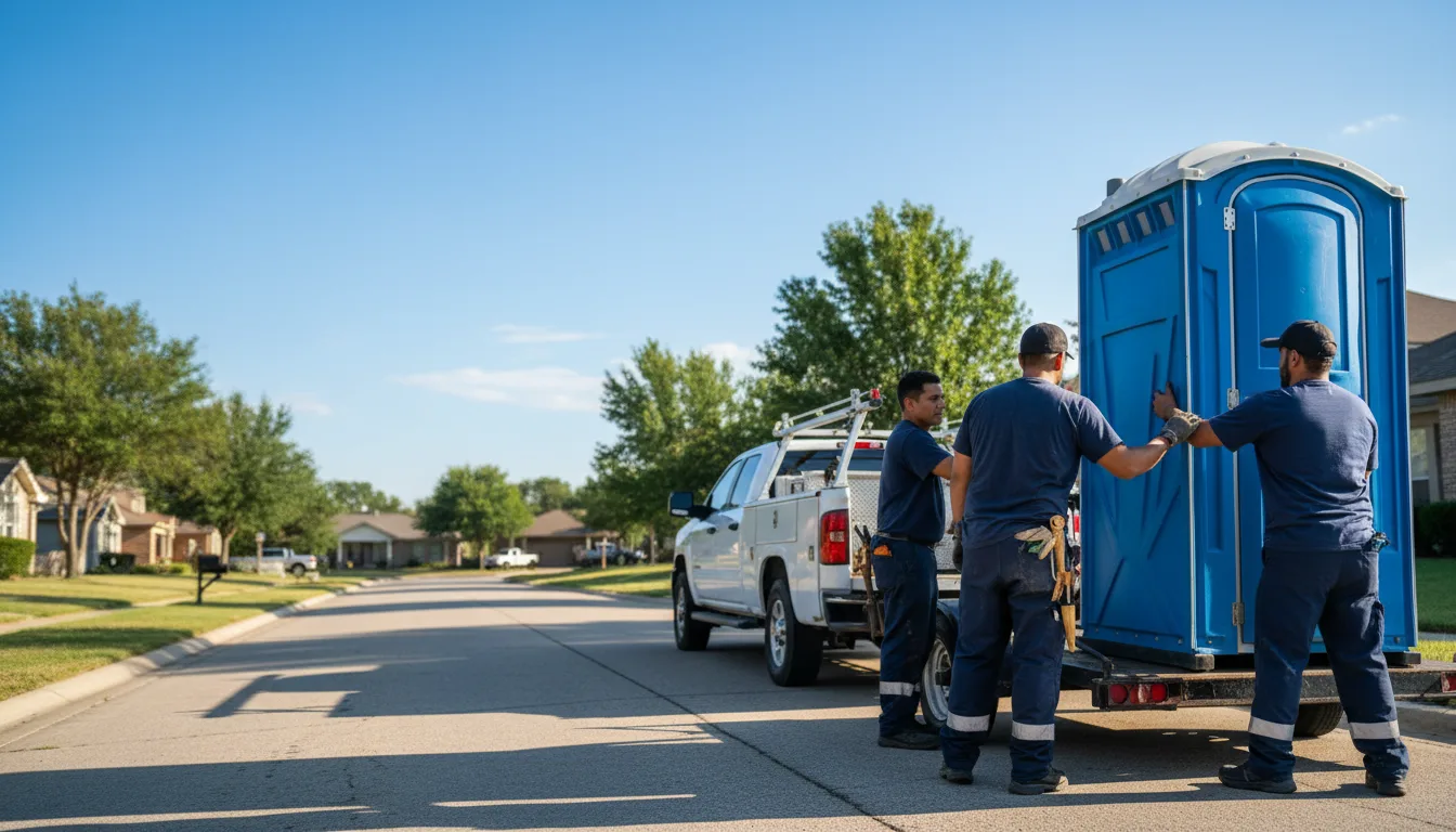 Portable Toilet Rental in Carmen, OK near me